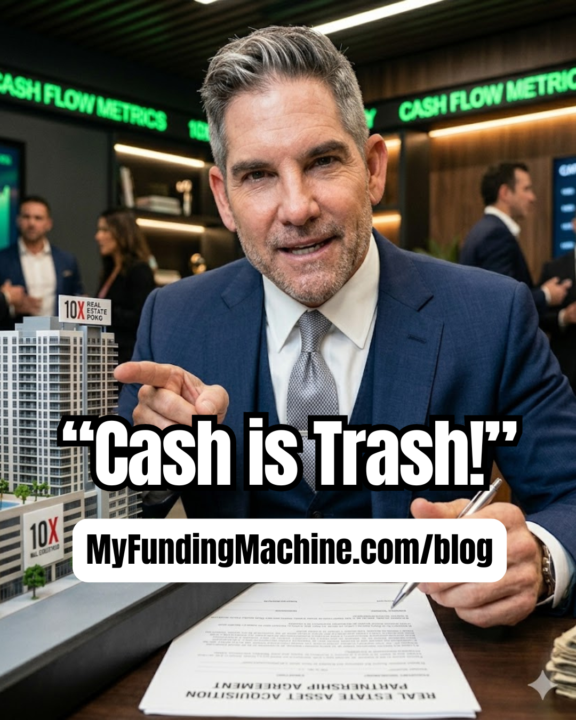 Stop hoarding cash, guys. Seriously...