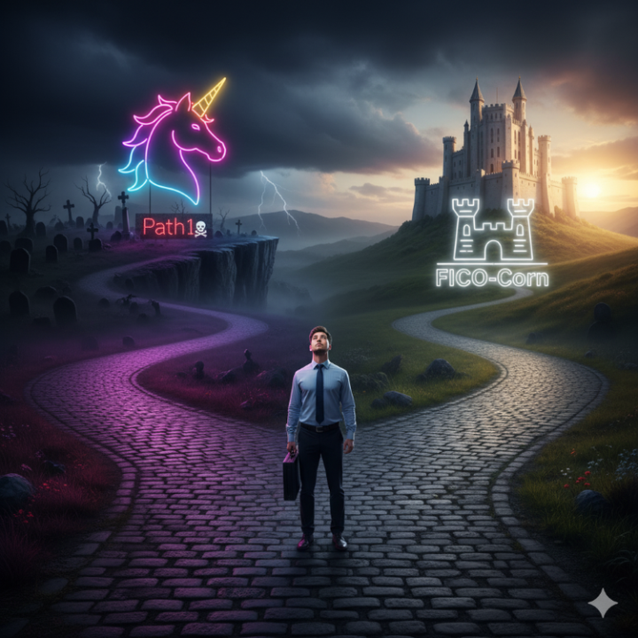 🔥 NEW GOSPEL: The "FICO-Corn" Blueprint (Read this before you ever talk to a bank OR a VC)