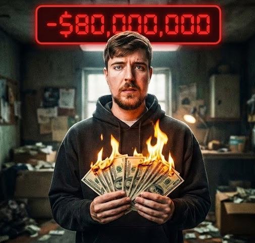 Mr Beast Loses $80M a year on his videos