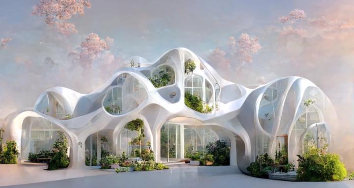 Post-Neo-Futurism AI Art