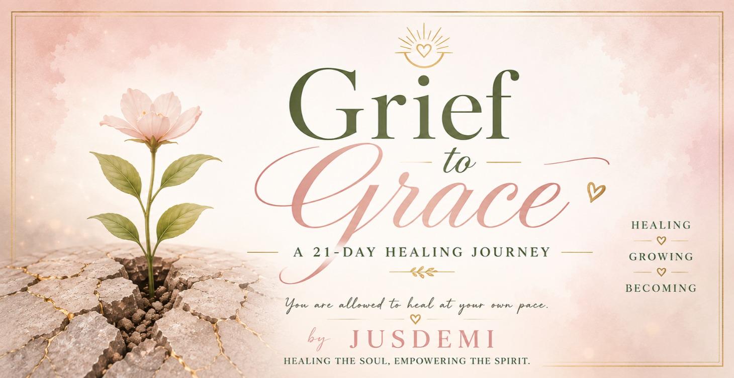 💔🌿 Grief to Grace: 21-Day Healing Challenge