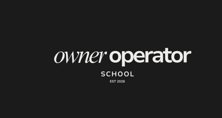 The Owner-Operator School