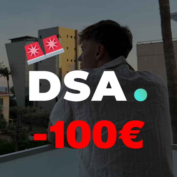 🚨 Promo exceptionnelle : -100€ sur la DSA