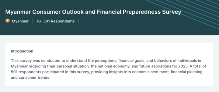 2025 မှာ မြန်မာ Consumer တွေ ဘာတွေတွေးနေလဲ