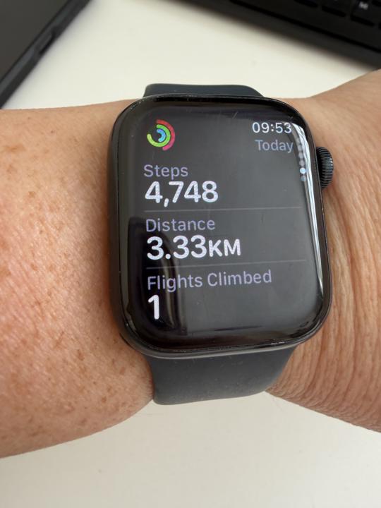 Intentional Steps - half way there already