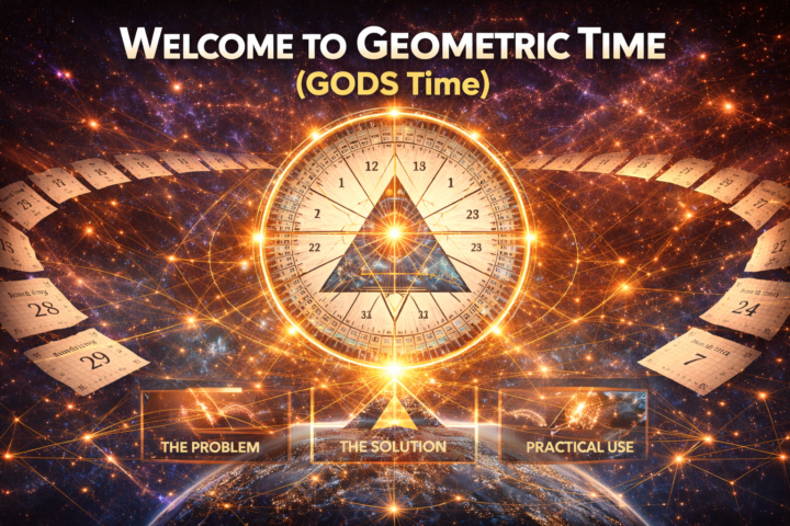 Welcome to Geometric Time (GODS Time)