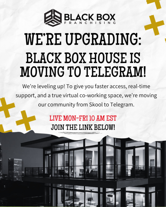 🚨 We’re Upgrading: Black Box House is Moving to Telegram!
