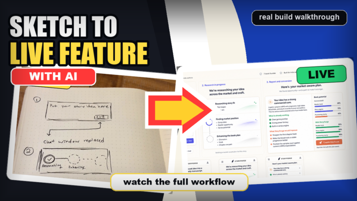 Sketch To Live Feature With AI