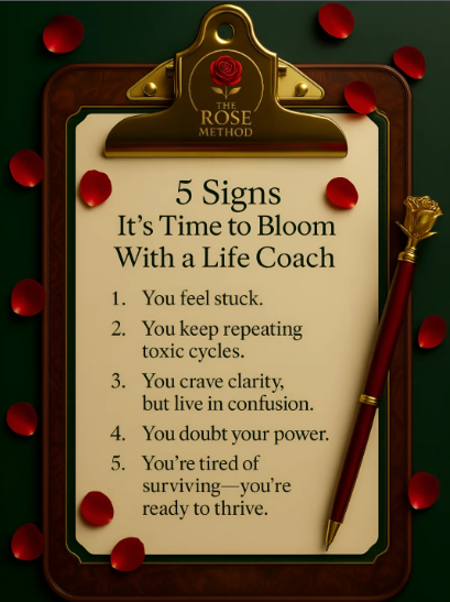 🪄 5 Signs It's Time To Bloom With A Life Coach