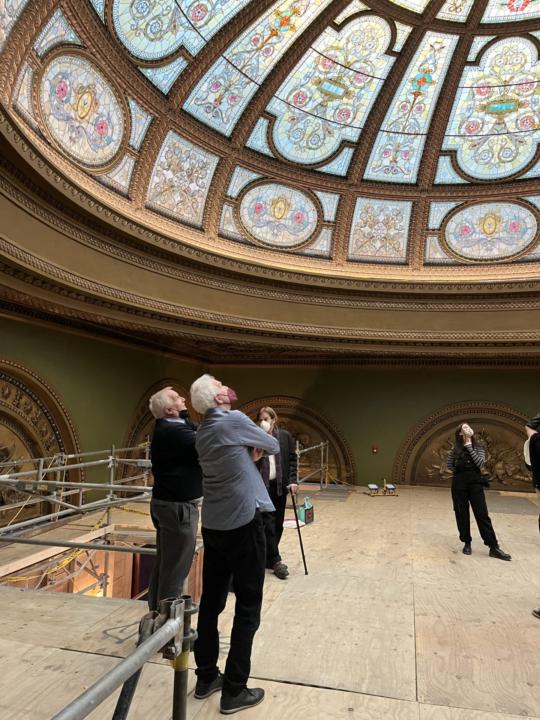 Stained Glass Dome - Chicago Cultural Center