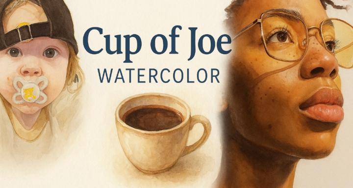 Cup of Joe Watercolor