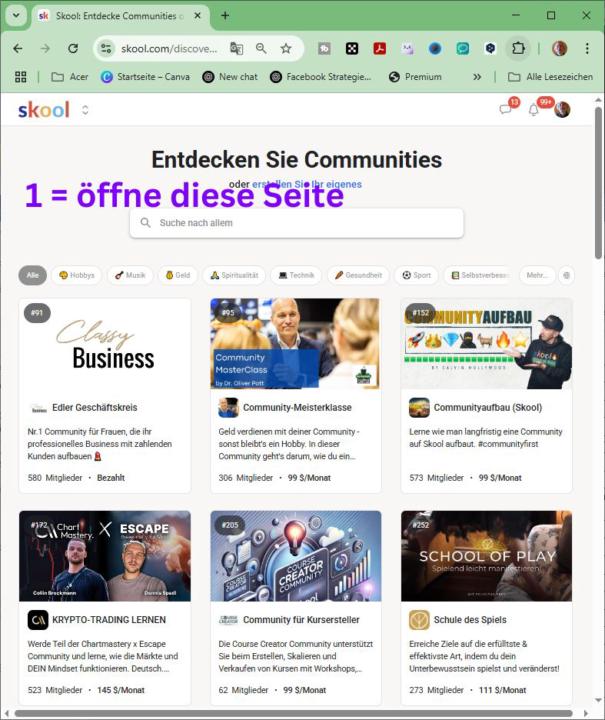 😲 50 = Eine Grenze? Eine Mauer? 5️⃣0️⃣ Communitys, kleiner Test 😲 