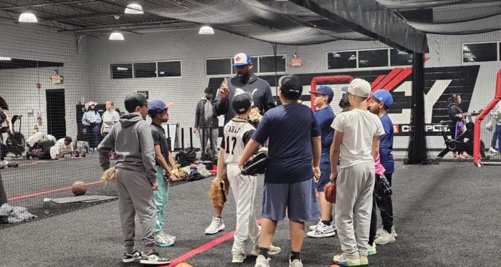 Juan on one Baseball training 