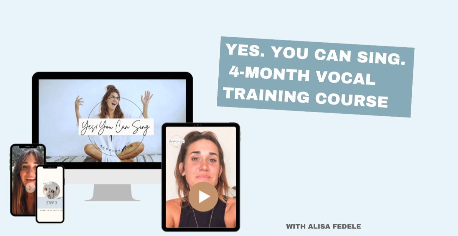 Yes You Can Sing Accelerator Course