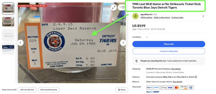 Last MLB game with no strikeouts?!