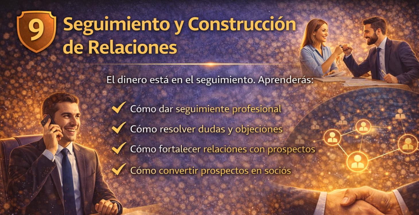 Módulo 9 Seguimiento y Construcción de Relaciones