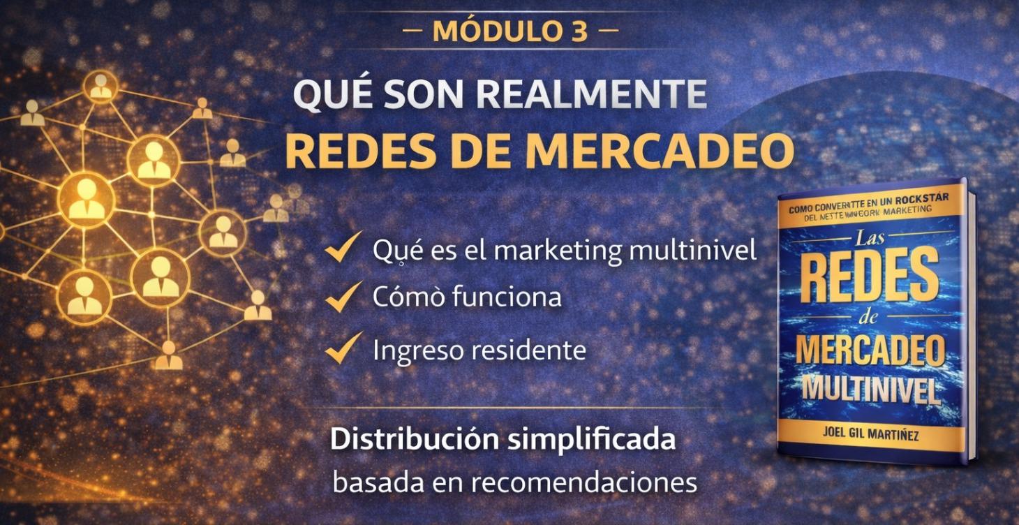 Módulo 3 Qué Son Realmente las Redes de Mercadeo