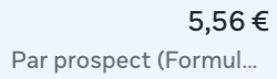 6€ par prospect incroyable