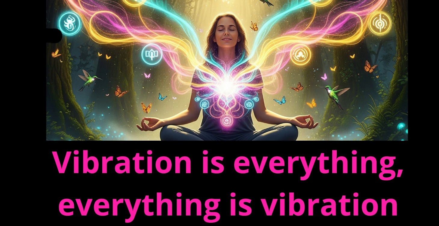 Vibration is everything, everything is vibration