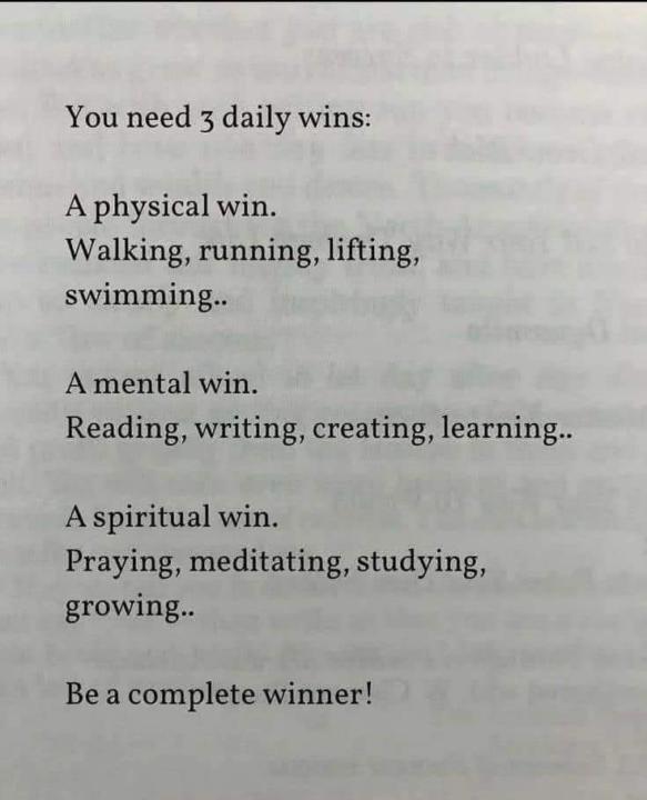 Examples Of Wins 