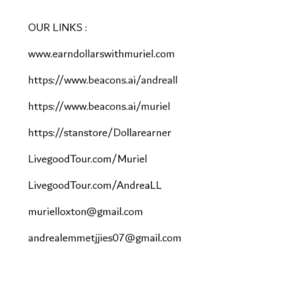 OUR LINKS 💥😘