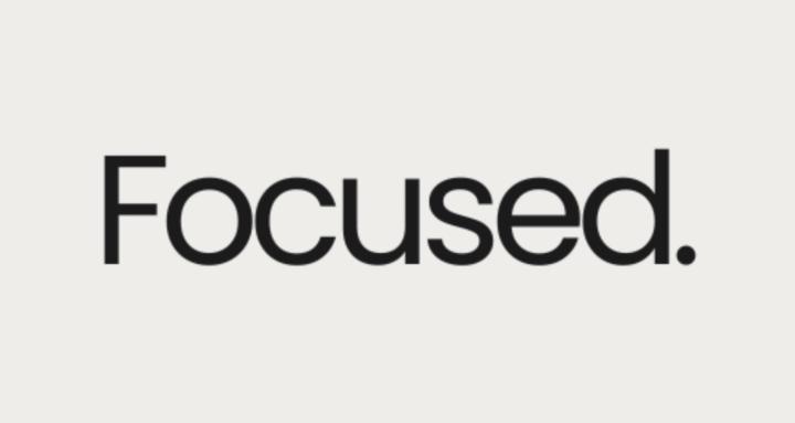 Focussed.