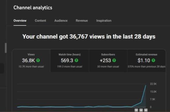 253 New Subs in 1 Month 📈 Let’s Scale Your Channel
