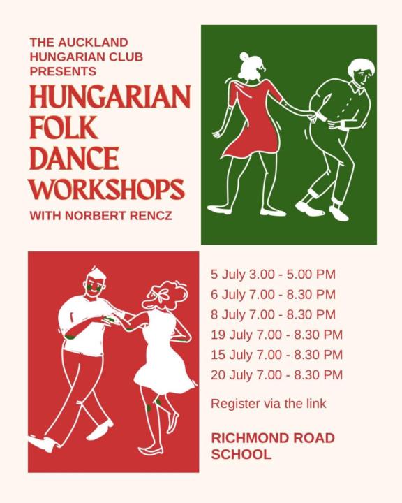 Australia upcoming folk dance course 