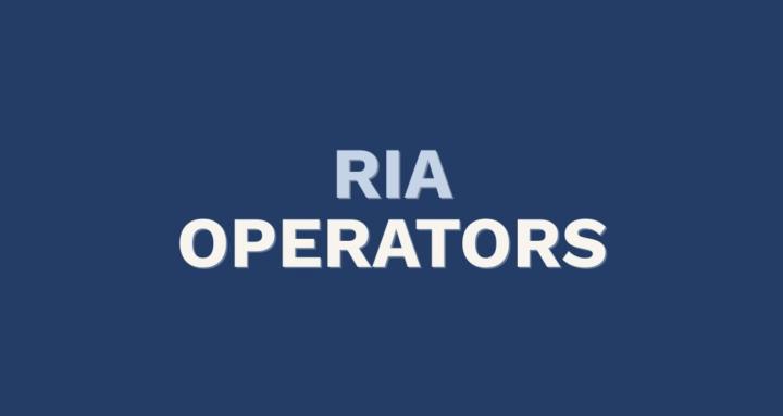 RIA Operators