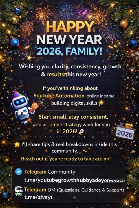 ✨ Happy New Year 2026, Skool Family! ✨🎊