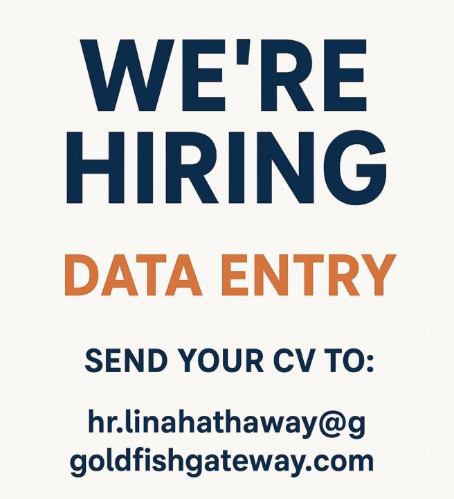 10 data entrants needed