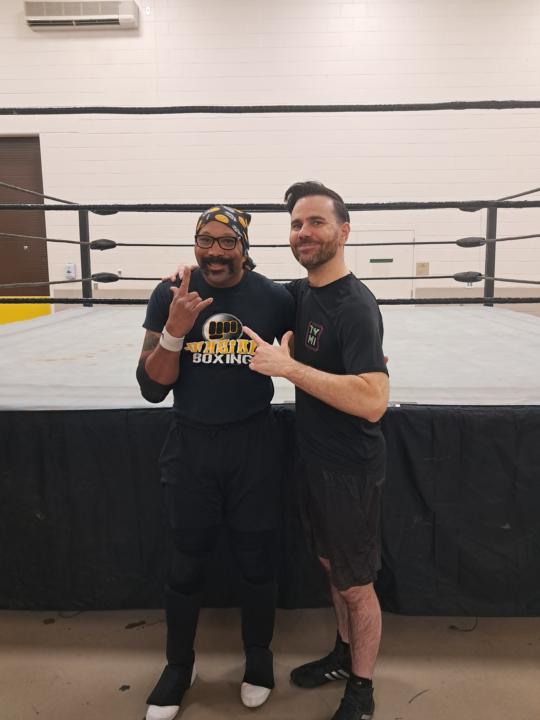 Pro-Wrestling training day