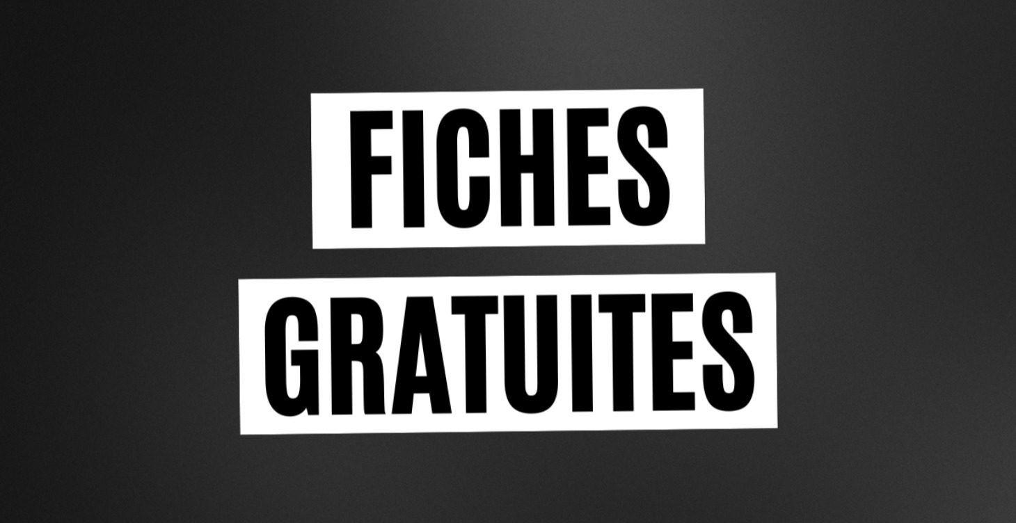 01 - Fiches Gratuites