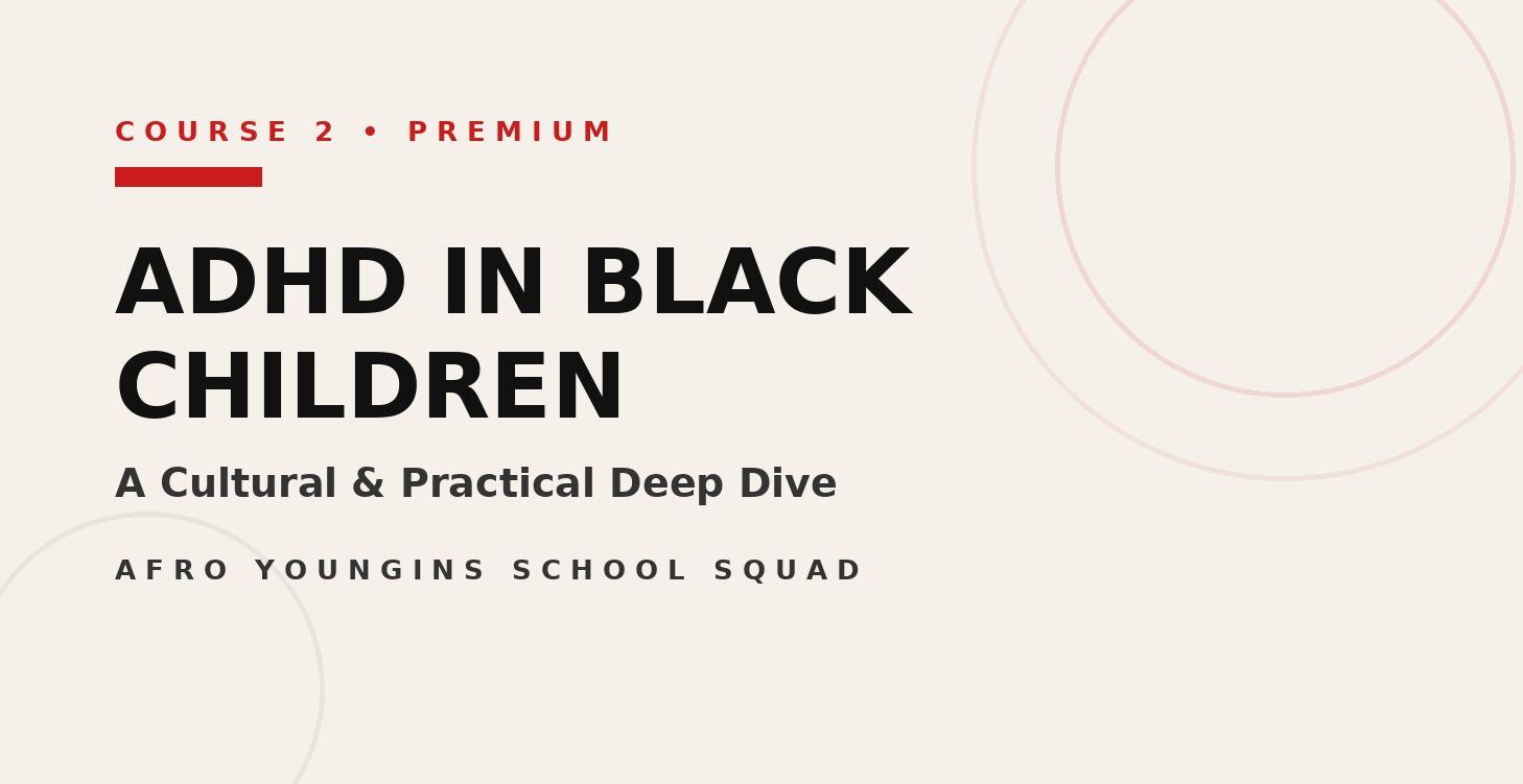 ADHD in Black Children