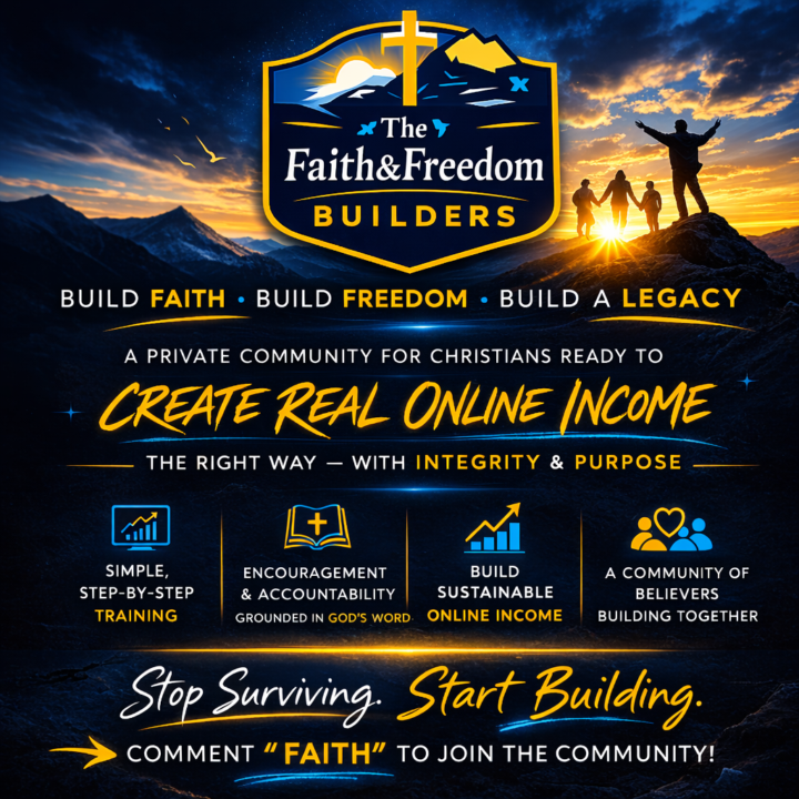 💸 Build Income Online Without Compromising Your Faith ✝️