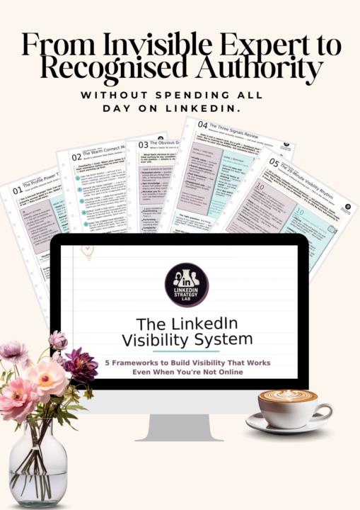 🎁 I'm gifting every member of this community The LinkedIn Visibility System...Completely free!