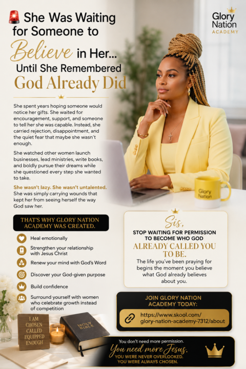 🚨 She Was Waiting for Someone to Believe in Her… Until She Remembered God Already Did