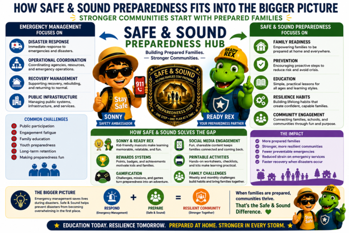 Safe & Sound Preparedness is FILLING the GAP! 