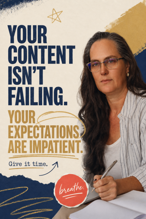💙Your content isn't failing...