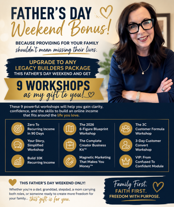 🎉 FATHER’S DAY WEEKEND BONUS 🎉…