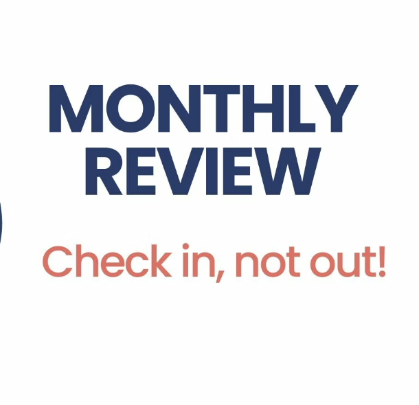 📝 Monthly Review Worksheets