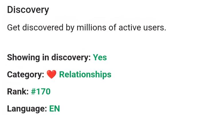 THEY DID IT. THEY CHANGED MY CATEGORY.