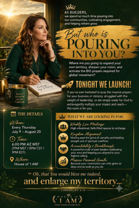 🚨 LAUNCHING TONIGHT: The Prayer of Jabez Book Study 📖