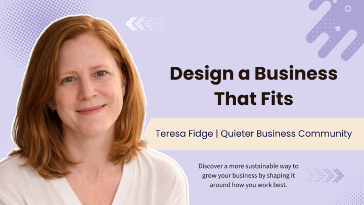 🌿 What if business feels hard.. because it doesn’t fit you?