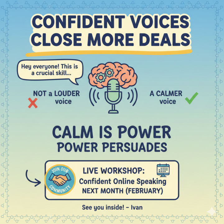 Confident Voices Close More Deals