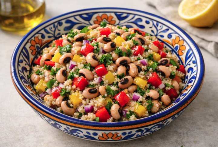 🎉 Protein-Packed Black-Eyed Pea Salad