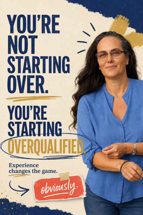 💙The women I work with are not starting over.