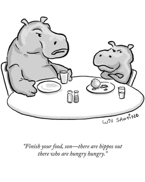 What did you hear at the dinner table growing up?