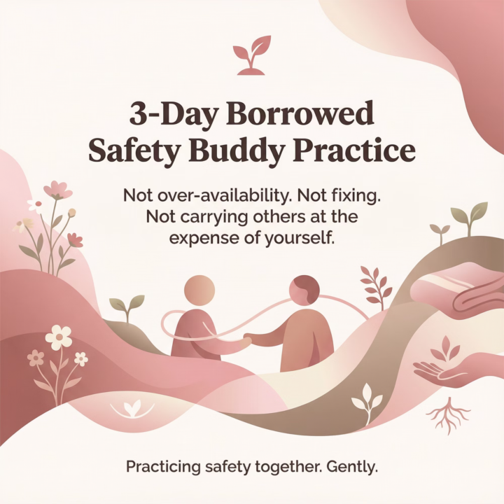 Borrowed Safety: A 3-Day Community Experiment