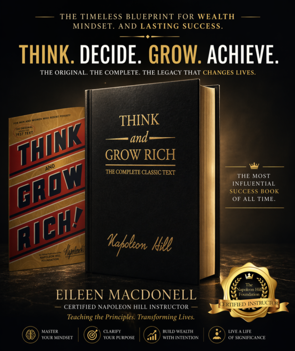 Book Study: Think & Grow Rich with a Certified Napoleon Hill Instructor